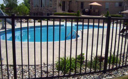 Pool fence sample