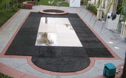 Flat Pool Cover with Plexi