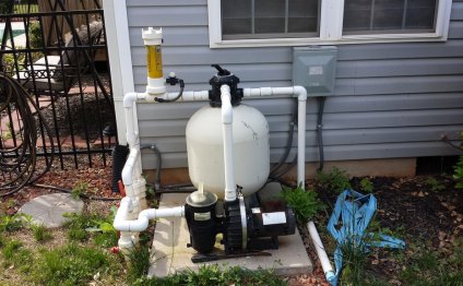 Cleaning sand filter