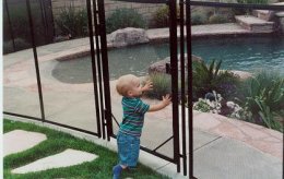 picture due to Guardian® Pool Fence techniques