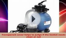 2400GPH 13 Sand Filter 34 HP Above Ground Swimming Pool