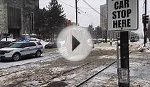 Clearing the Green Line tracks