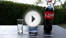 Coca Cola and Pool Chlorine