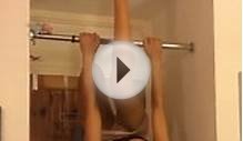 Hot Drunk Girl Pull Up Bar Fail