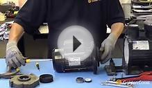 How to change a shaft seal on a swimming pool pump