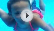 Kids swimming in pool