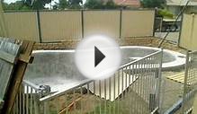 Pool Fence Construction - Colourbond