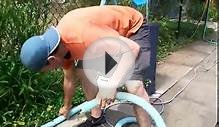 Pool - Using the manual vacuum and Cleaning the skimmer basket