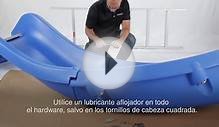 Rogue2 Pool Slide Installation in Spanish