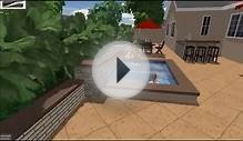 Simply Pools Presents: Deheras Spa and Fire Pit Concept Video