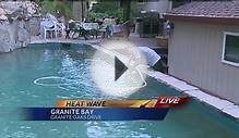 Summer heat keeps pool maintenance workers busy