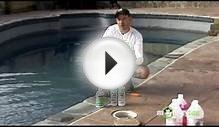 Winterize a Pool - Chemicals and Antifreeze